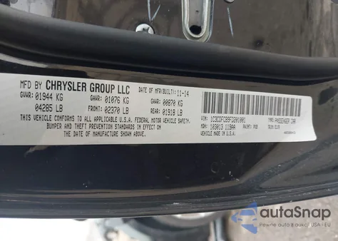 2015 Dodge Dart Limited из США, поврежденный, VIN 1C3CDFCB9FD201001